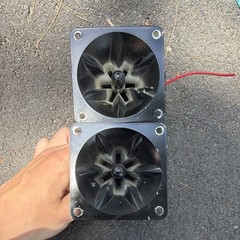 2x Realistic 40‑1381 Super Horn Tweeters – 3.5″ – Used – Vintage Pair Loud