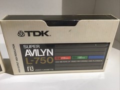 2 – TDK Super Avilyn L-750 Beta Video Cassette *New And Sealed* 1980