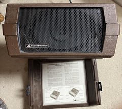 Rare Vintage Audiotronics 326V Portable Turntable Record Player – Tested