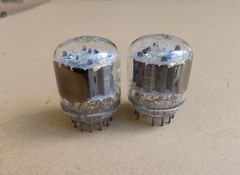 1 Pair Tung Sol 6K11 Triple Triode NOS NIB Ampeg