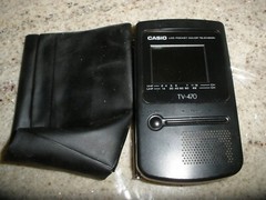 Vintage CASIO TV-470 LCD Pocket Color Analog Television Portable PARTS ONLY (066