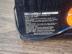 BOSTON ACOUSTIC SUBWOOFER Micro90 Pv — LOCAL PICK UP SAN JOSE,CA