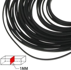 50Pcs High-Quality Recorder Repair Rubber Belts – Fits Most Devices 40-135 MM