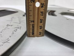 Lot 2 Scotch 250 10.5″ Metal Reel To Reel Recording Tapes Audio Reels