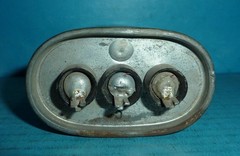 Western Electric KS-16801-L1 Oil Capacitor 3.5/3.5uf 330VAC