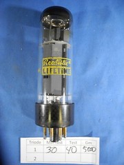 Realistic Lifetime – Vacuum Tube Germany / EL34 / 6CA7 (TESTED W/ TV-7D)