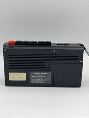 Vintage Realistic CTR-85 Portable Cassette Tape Recorder/Player Working