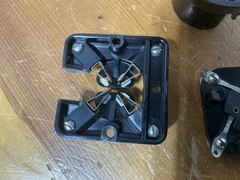 3 BAKELITE UX 4 PIN tube socket BAYONET TYPE 81, 01A UX-26, UX-227 VTG RADIO