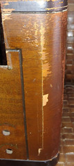 Orig 1941 PHILCO Model 41-240T WOOD CABINET wOrig GRILL CLOTH & Internal ANTENNA
