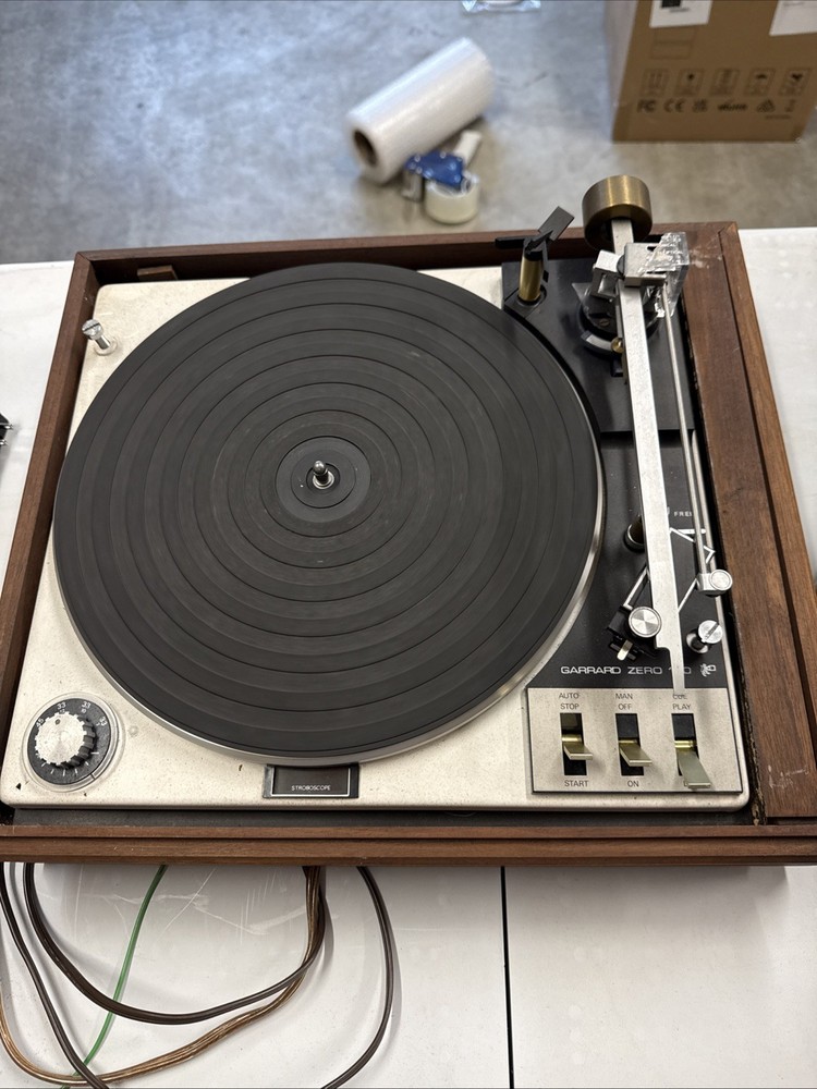 GARRARD ZERO 100 TURNTABLE PARTS/REPAIR