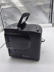 Sony Mega Watchman FD-525 Portable TV AM FM Radio Tested Working Adapter