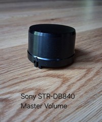 Sony Master Volume Knob for STR-DB840 AV Stereo Receiver Replacement