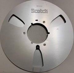 Scotch 207 Mastering Reel to Reel Recording Tape, LP, Metal Reel, 3600 ft (1100m