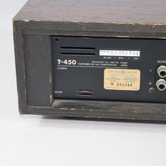 Luxman T-Series T-450 Vintage AM/FM Analog Radio Tuner Made In Japan WORKING!!