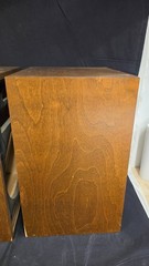 Vintage 1980 Klipsch Heresy Empty Cabinets HBR Factory Birch Veneer No Drivers