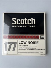 Scotch 3M Magnetic Tape 177 New Sealed 1800ft Low Noise Made in USA