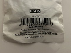 Radio Shack Snap Choke Core 273-0067 🔥NEW NOS💥