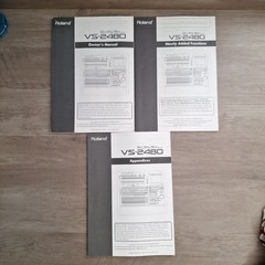 OEM Roland VS-2480 Digital Studio Workstation OWNER’S MANUAL, FEATURES/APPENDICS