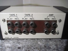 Calrad 40-643 Tape Deck Selector Switch Japan Vgc