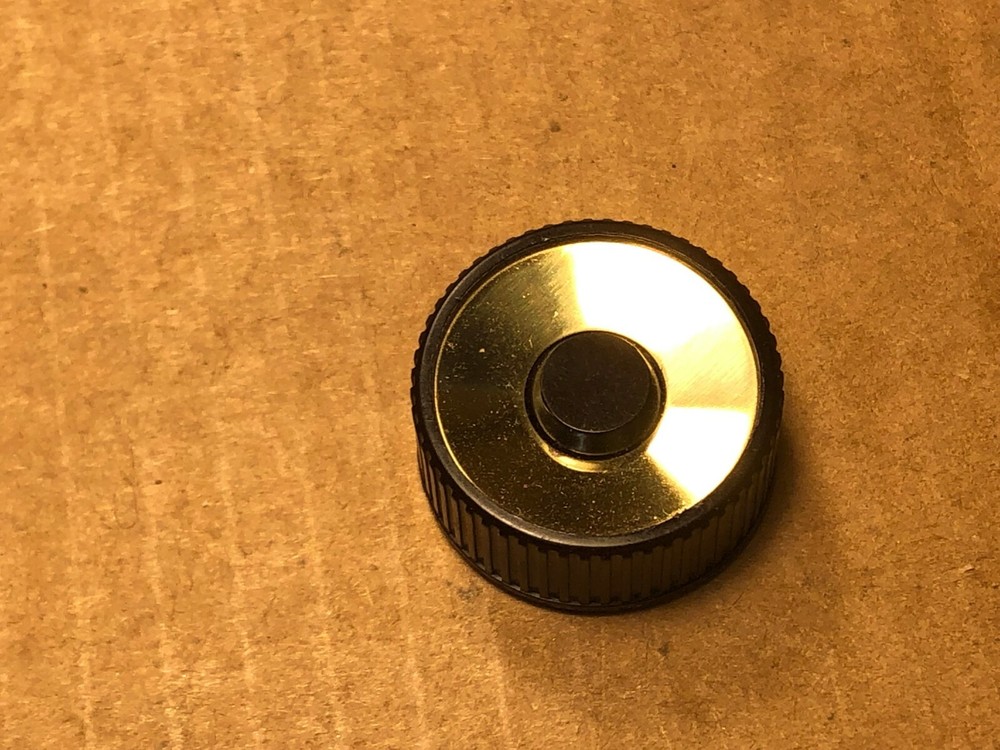 Nice Vintage McIntosh Brown & Gold Knob for C8 Preamplifier & others (Qty Avail)