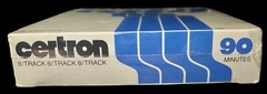 VINTAGE Sealed CERTRON 90-MINUTE BLANK 8 TRACK TAPE CASSETTE