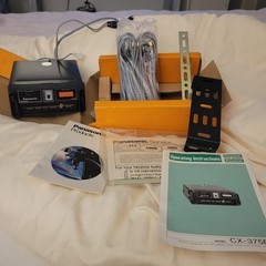 PANASONIC CX-375EU car truck rod 8-TRACK TAPE PLAYER nice working see the video