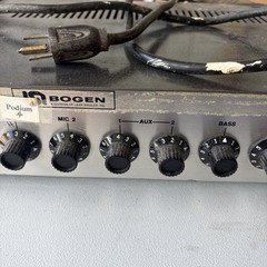 Bogen CHS 35B Vintage PA Amplifier – Powers On