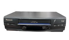Panasonic PV-V4020 4-Head Hi-Fi VCR VHS Player Tested Working No Remote