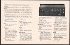 Leak Varislope Mono Amplifier Promotional brochure, English