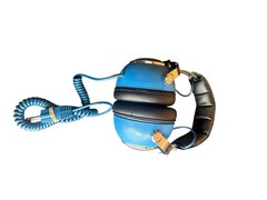 Vintage Stanton Dynaphase Forty Over Ear Blue Stereo Headphones Japan