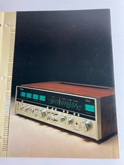 Technics SA8000X Vintage Stereo Receiver 4-Channel 2/Channel CD-4 Brochure 1970s