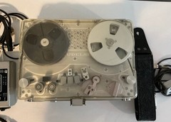 1960 Kudelski Nagra III Reel-to-Reel Tape Machine Analog Recorder w/ Accessories