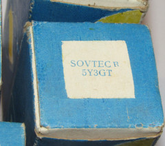 5 NEW SOVTEK 5Y3GT VACUUM TUBES IN BOXES! NOS! USSR! VINTAGE!