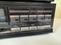 Fisher CA-857 Amp – CR-W857 Cassette Deck – FM-857 Tuner Lot Untested AS-IS