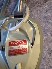 vintage 1960s SONY JAPAN Stereo Headset Headphones Model DR-3C