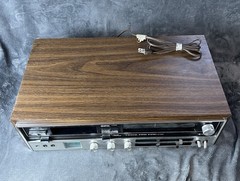 Vintage Sanyo DXL5490 4 Channel Stereo System AM/FM 8 Track Receiver TESTED