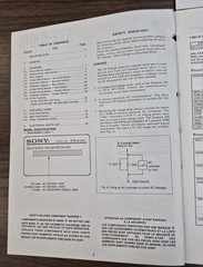 Sony STR-D1015 Receiver Service Manual w/1 Supplement-Original