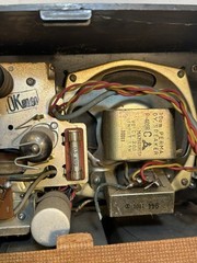 National DX-365 Vintage 1960 Vacuum Tube Radio Wide Sonic Super Powers on