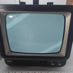 RCA TV 9″ Portable Analog B&W Tested POWERS ON 336H 2813833-1 Made In TAIWAN