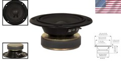 High-Performance 5″ Goldwood Midrange Speaker, 120 Watts Max Output for Clarity