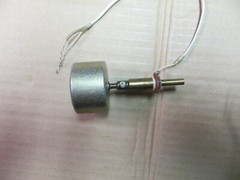 YAMAHA CR820 TUNING UNIT SHAFT AND WEIGHT W/GROUND WIRE AND NUT