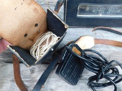 Fanon Masco Portable Tape Recorder & Mic Model FTR-403 & Cases