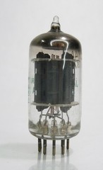 Sylvania Vintage Electronic Vacuum Tube Model JAN 5814A Used Made in USA