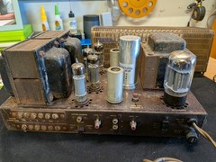 The Fisher SA-100 Stereo Tube Power Amplifier