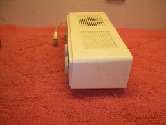 Rare! Vintage Emerson AM Desktop Radio Model TA-81, White, Taiwan, Free ship!