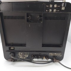 RCA TV 9″ Portable Analog B&W Tested POWERS ON 336H 2813833-1 Made In TAIWAN