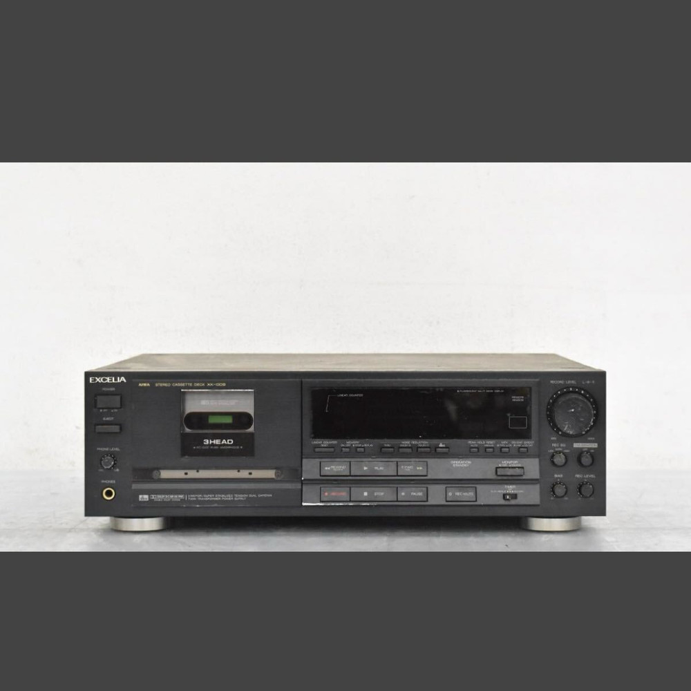 AIWA XK 009 EXCELIA Stereo Cassette Deck 3 Head Audio Component Japan 100V
