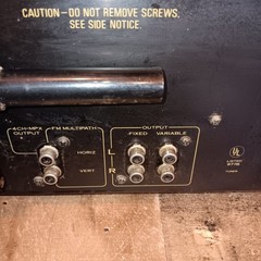 Vintage Pioneer TX-9500 AM/FM Stereo Tuner Tested Please Read