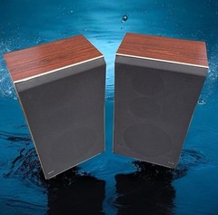 Bang & Olufsen Beovox S35-2 Speaker From 1976, Set Of 2 (cherry)