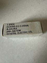 5670 Tube GE JAN Can Replace 6N3 / 396A / 2C51 / 5670W NOS Tu10